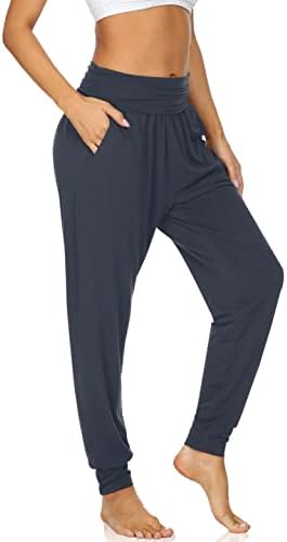 Cozy Yoga Joggers with Pockets — Dark Gray