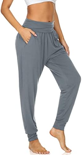 Cozy Yoga Joggers with Pockets — Mid Gray