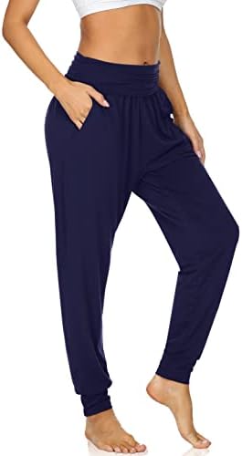 Cozy Yoga Joggers with Pockets — Navy